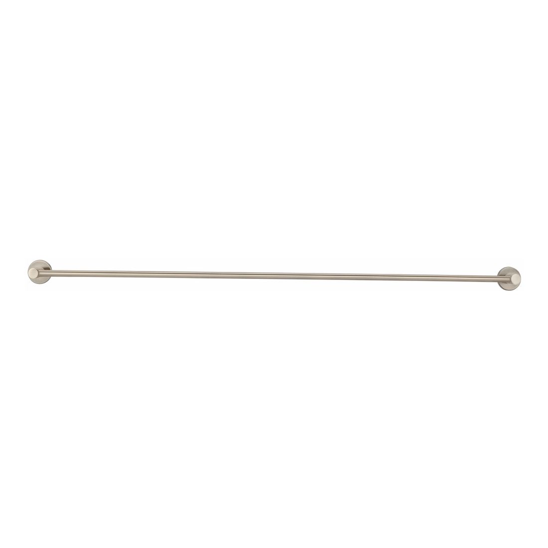 Round Single Towel Rail 600mm Champagne