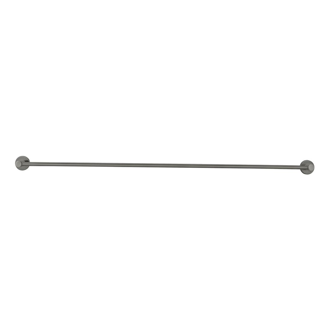 Round Single Towel Rail 600mm Shadow