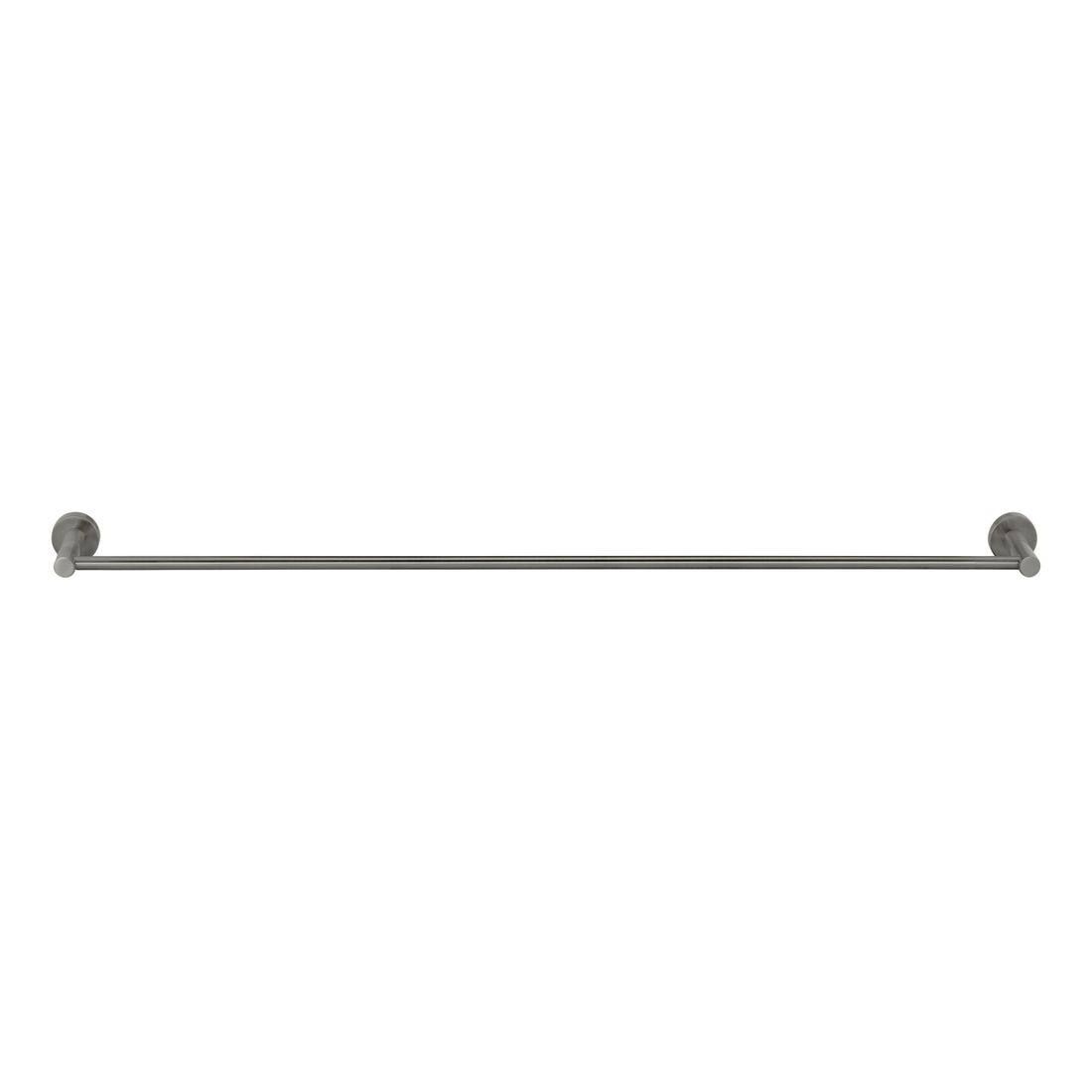 Round Single Towel Rail 600mm Shadow