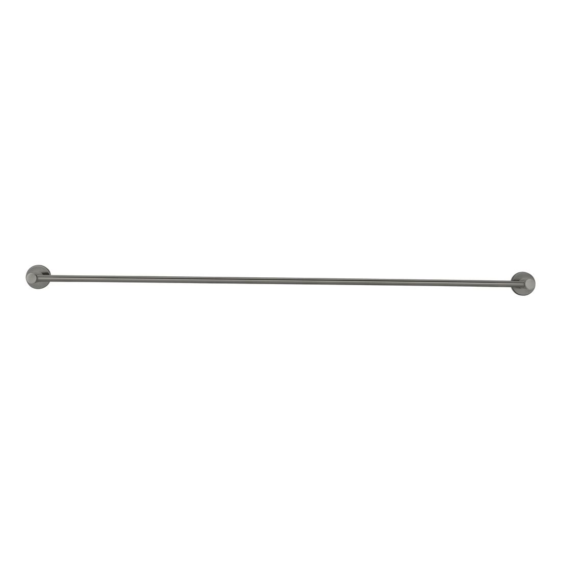 Round Single Towel Rail 900mm Shadow