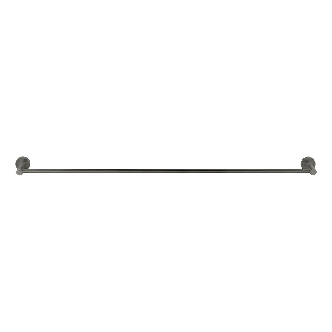 Round Single Towel Rail 900mm Shadow