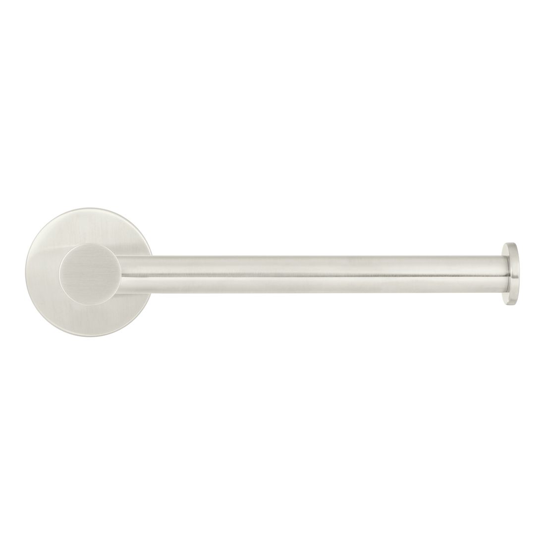 Round Toilet Roll Holder Brushed Nickel