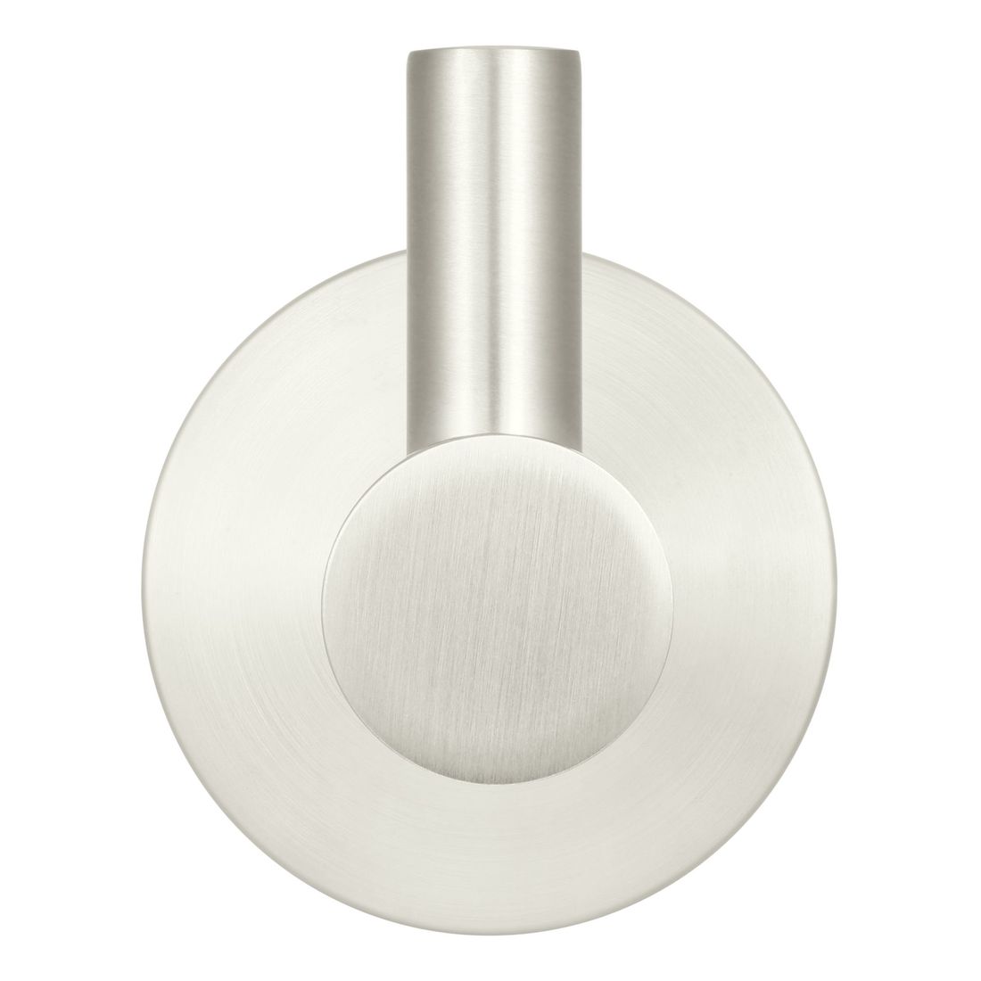 Round Robe Hook Brushed Nickel