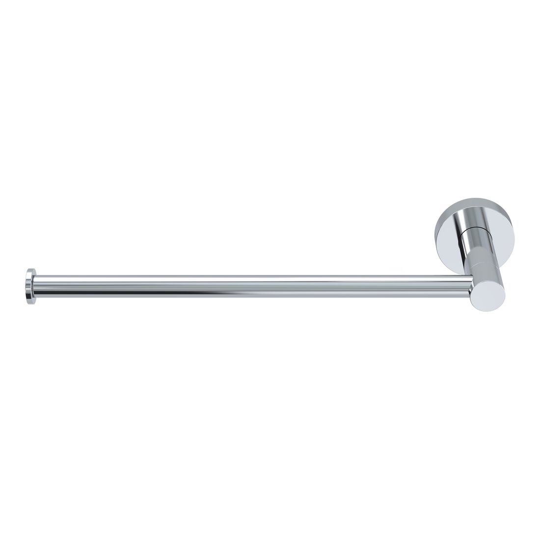 Round Guest Towel Rail Chrome