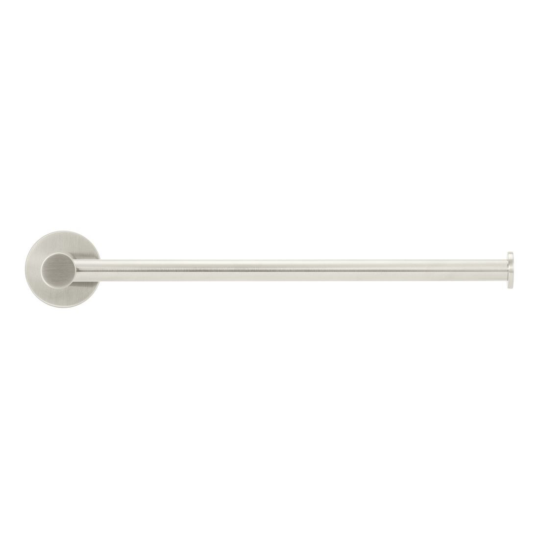 Round Guest Towel Rail Brushed Nickel