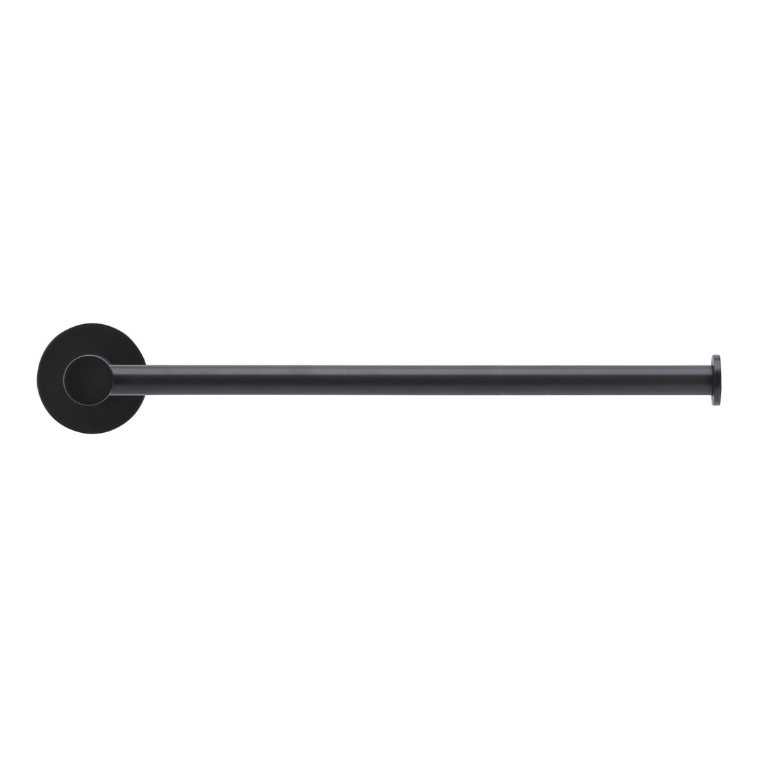 Round Guest Towel Rail Matte Black