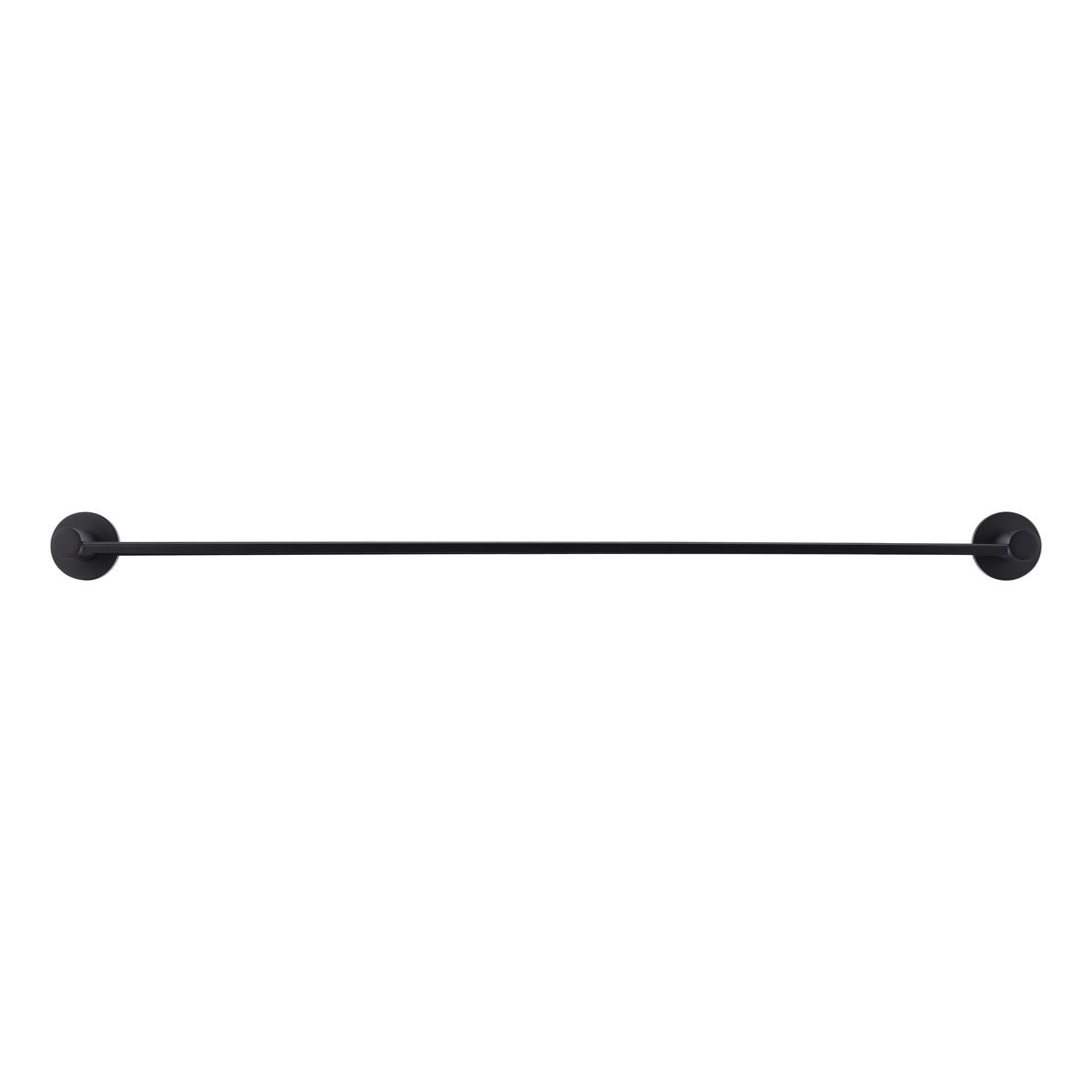 Round Bathroom Shelf Matte Black