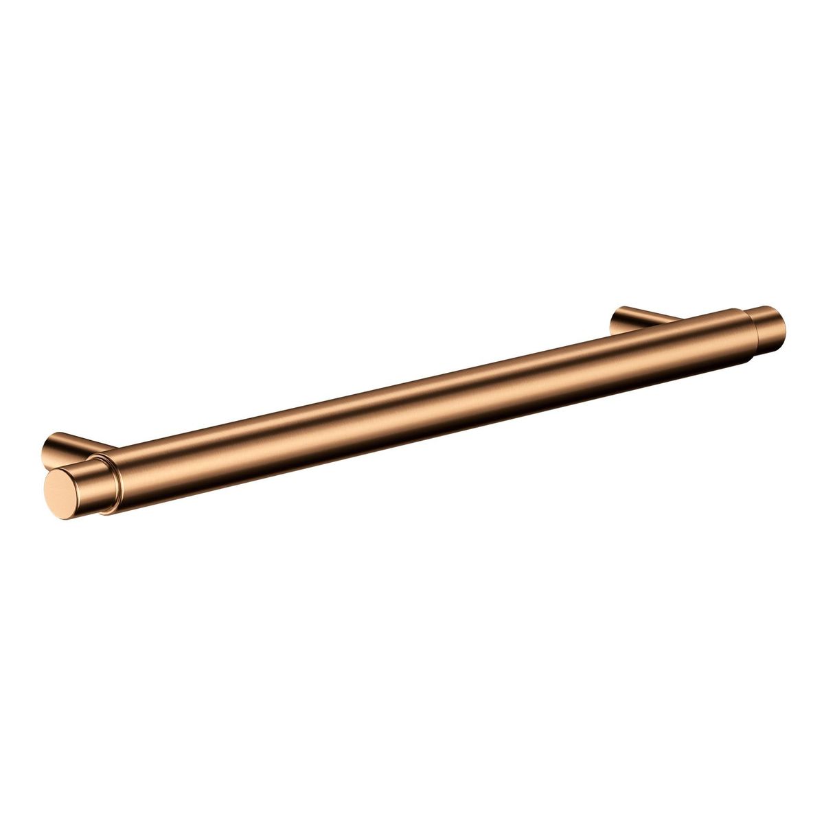 Öppen Round Pull 200mm Cabinet Handle (Brushed), Lustre Bronze