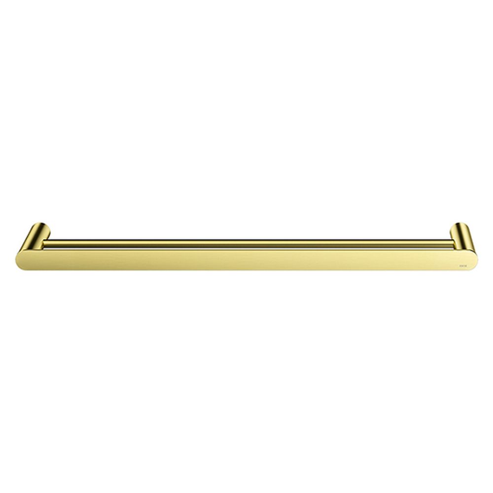 Curvae Double Towel Rail 600mm - Tiger Bronze