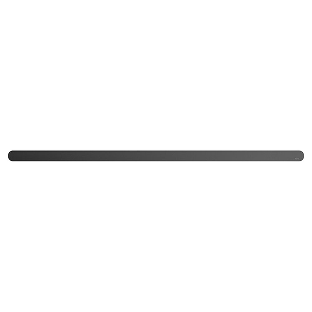 Curvae Double Towel Rail 800mm - Matte Black