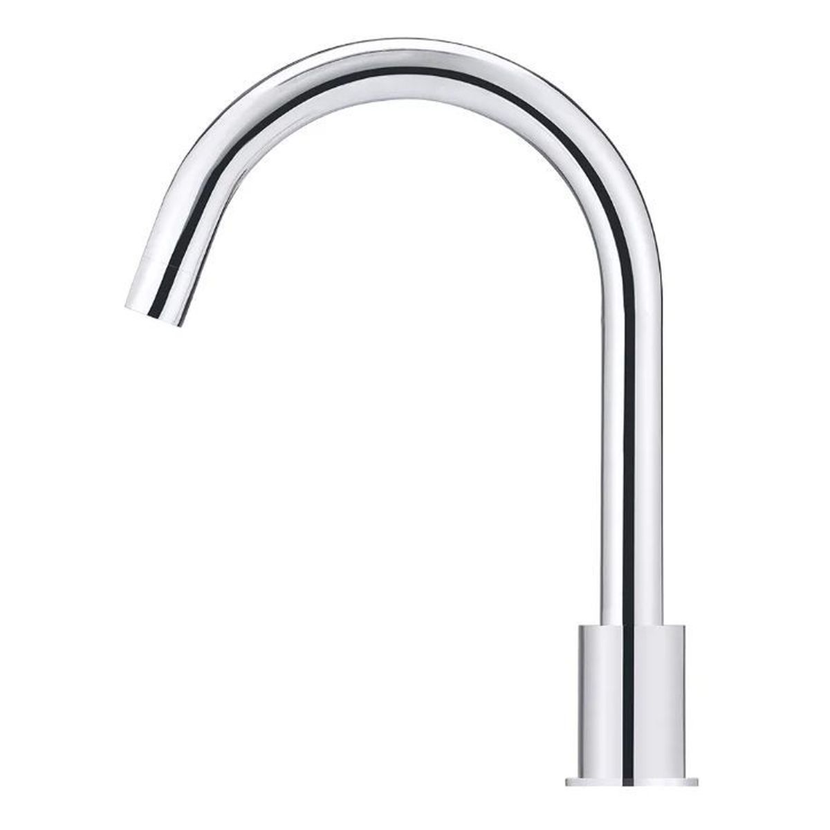 Round Deck Mounted Spout, Chrome