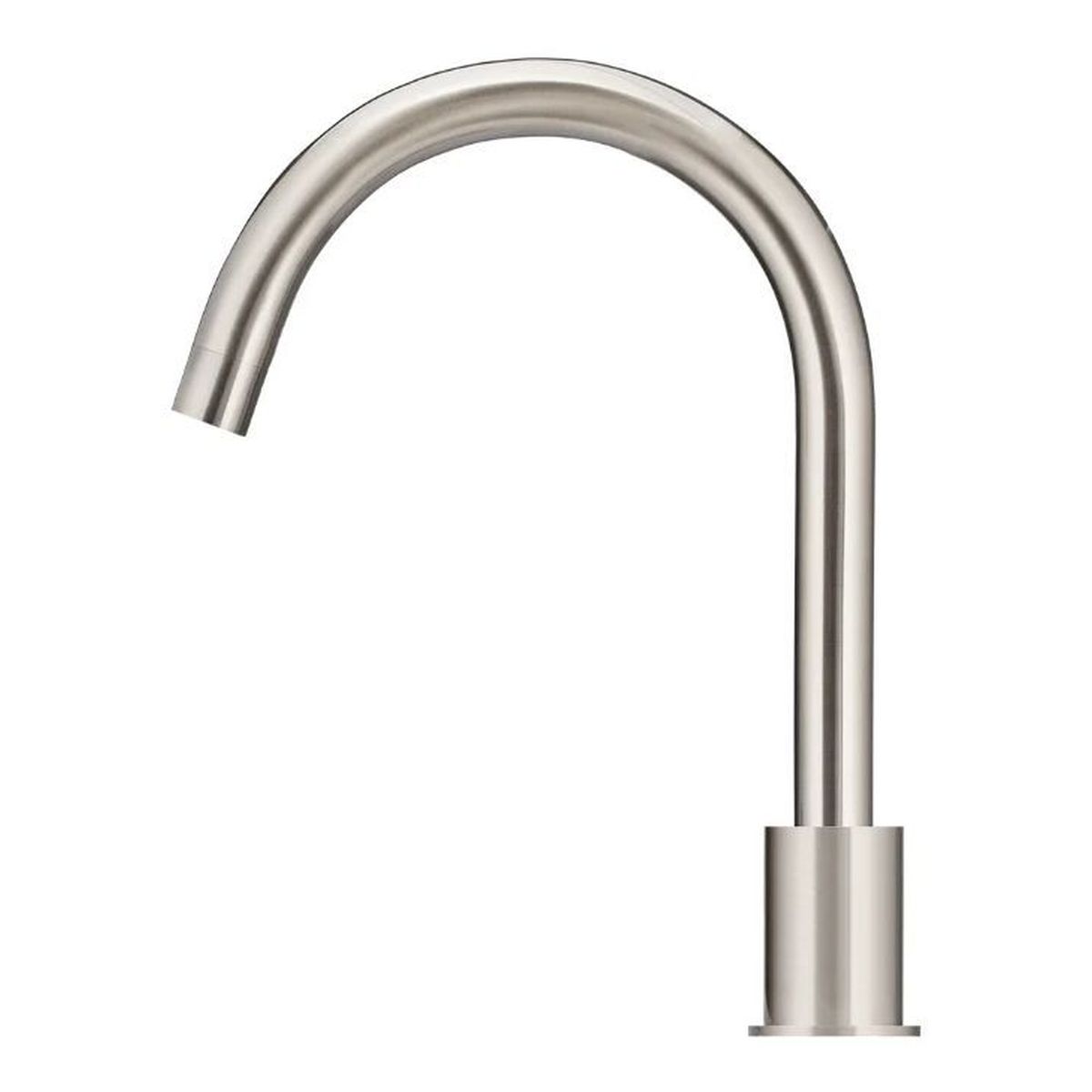 Round Deck Mounted Spout, Brushed Nickel