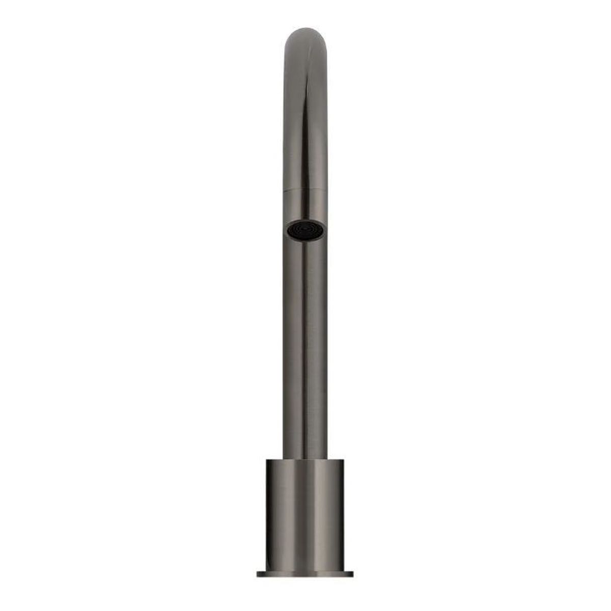 Round Deck Mounted Spout, Shadow Gunmetal