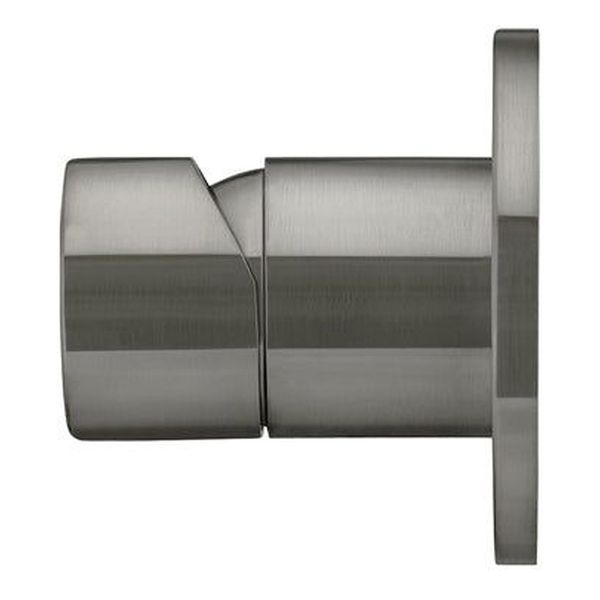 Round Wall Mixer Pinless Handle Trim Kit (In-Wall Body Not Included) - Shadow Gunmetal