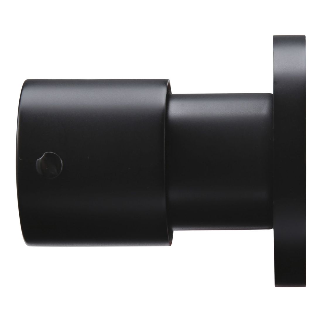 Round Quarter Turn Wall Top Assemblies MW06 Matte Black