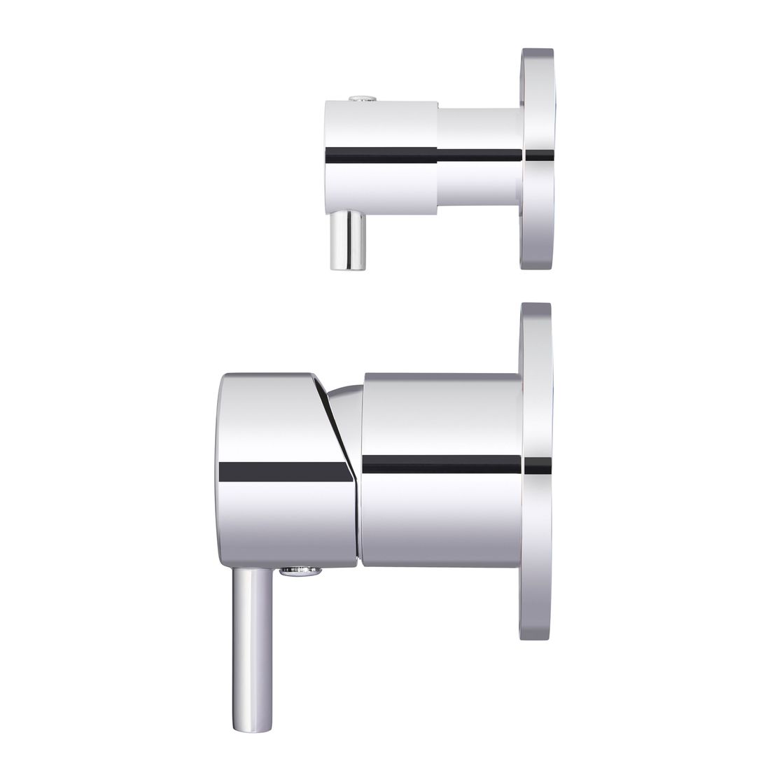 Round Diverter Mixer MW07TS-C Chrome