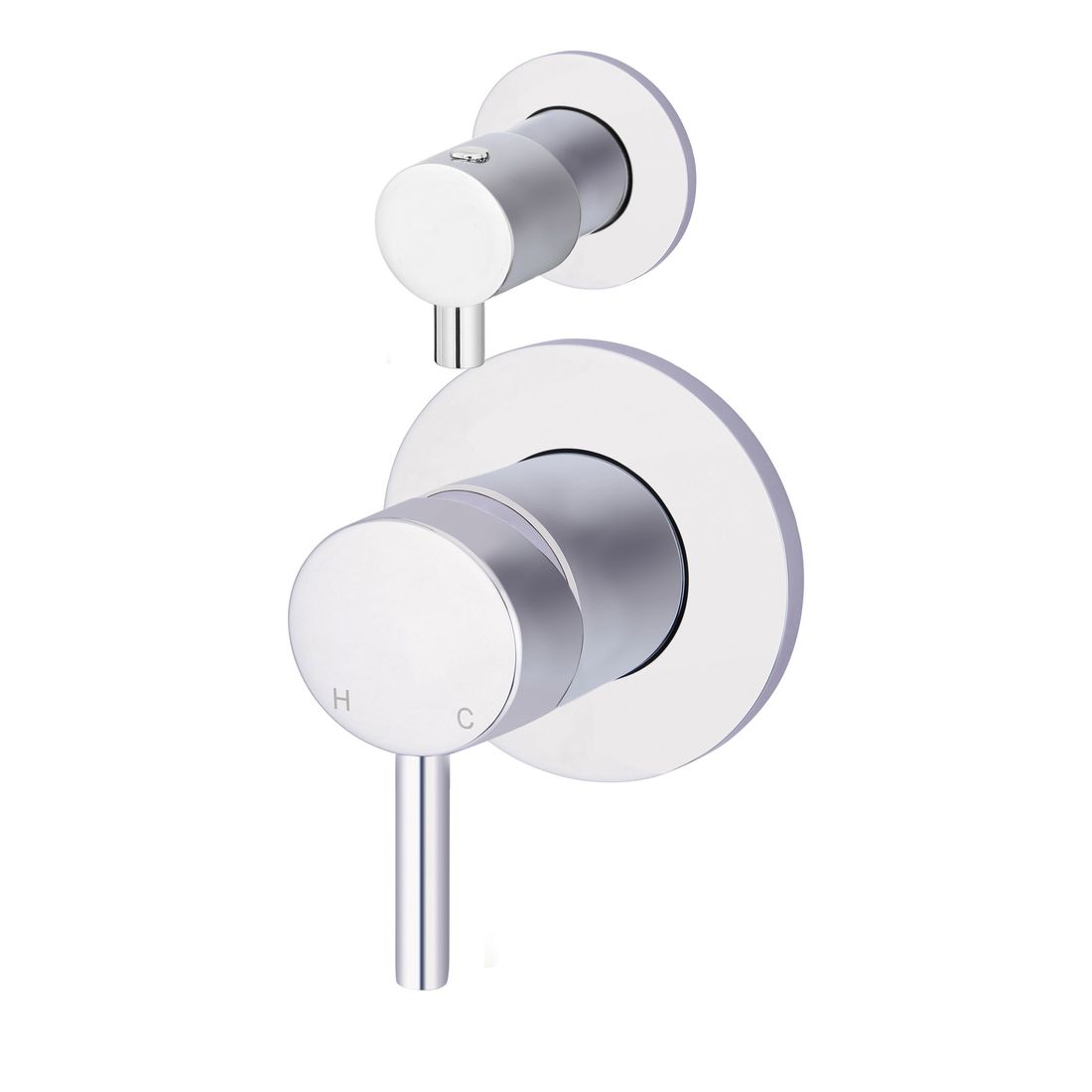 Round Diverter Mixer MW07TS-C Chrome