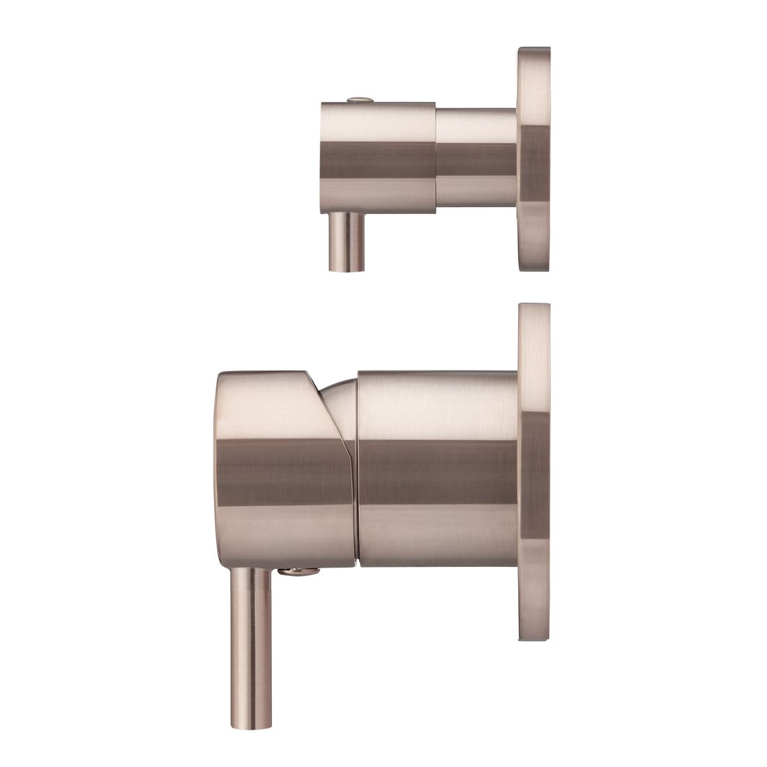 Round Diverter Mixer MW07TS-CH Champagne