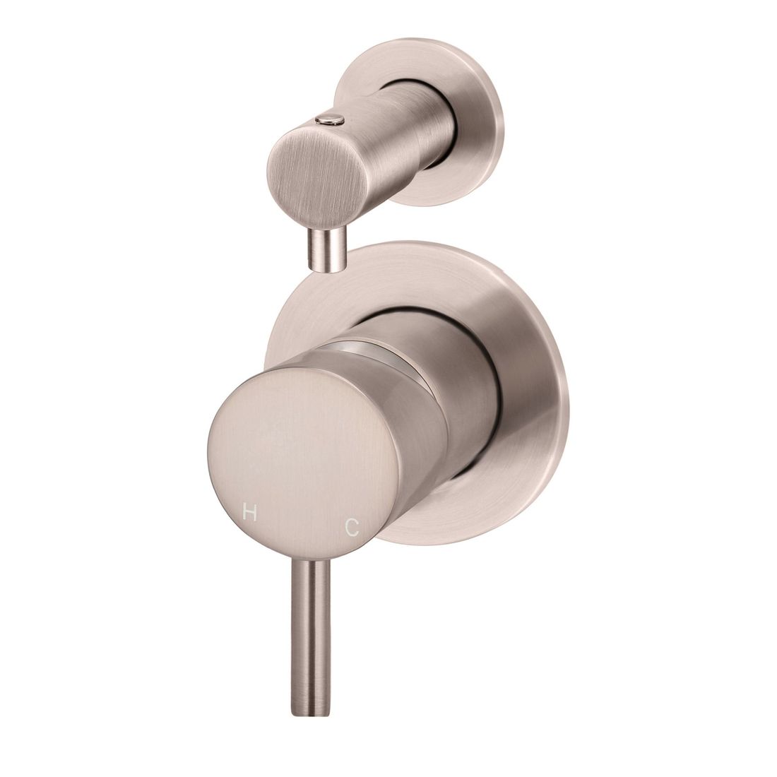 Round Diverter Mixer MW07TS-CH Champagne