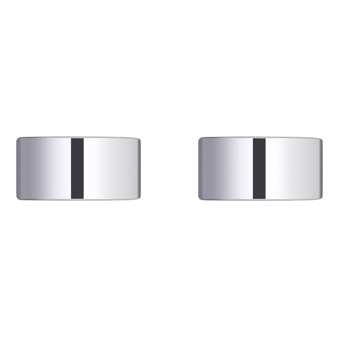 Circular Wall Taps Chrome