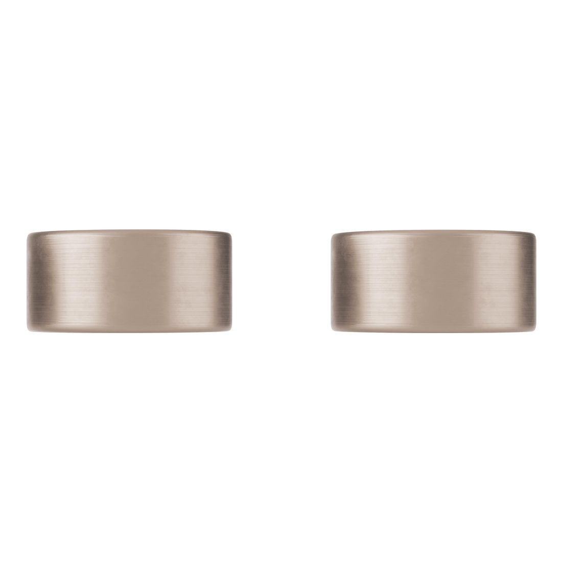 Circular Wall Taps Champagne