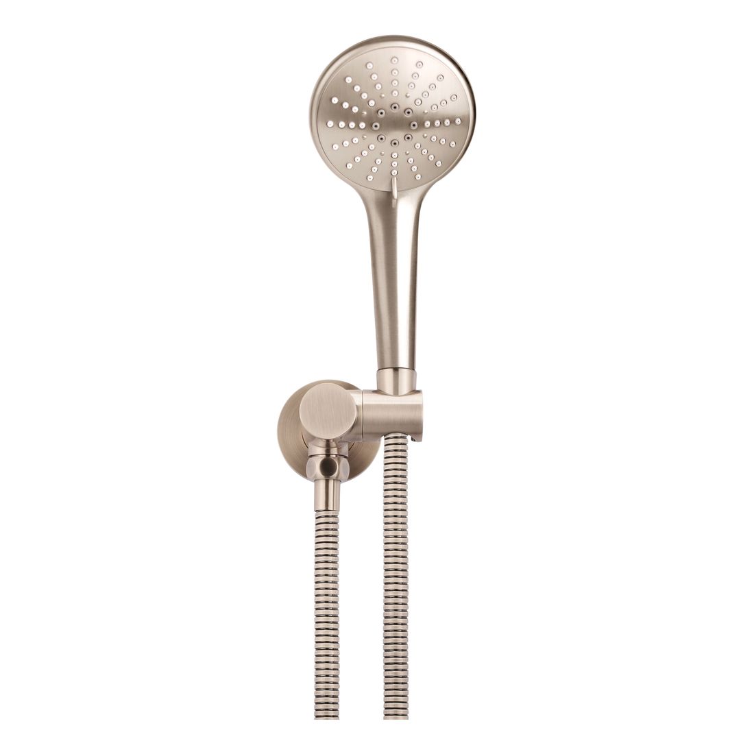 Round Hand Shower on Swivel Bracket MZ06-CH Champagne