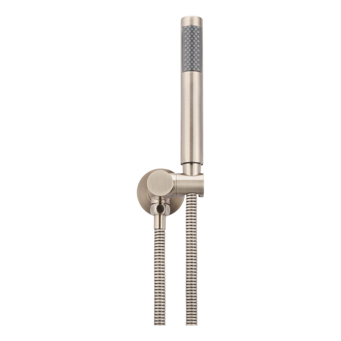 Round Hand Shower on Swivel Bracket MZ06-R-CH Champagne