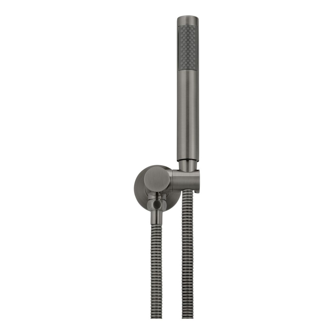 Round Hand Shower on Swivel Bracket MZ06-R-PVDGM Shadow