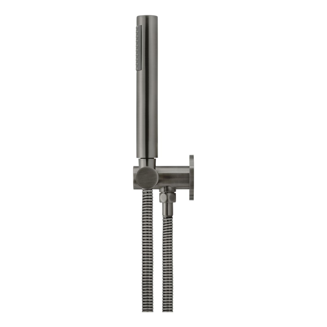 Round Hand Shower on Swivel Bracket MZ06-R-PVDGM Shadow