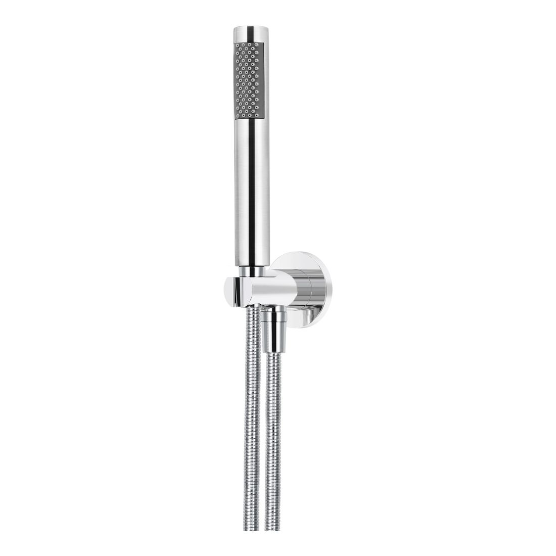 Round Hand Shower on Fixed Bracket MZ08-R-C Chrome