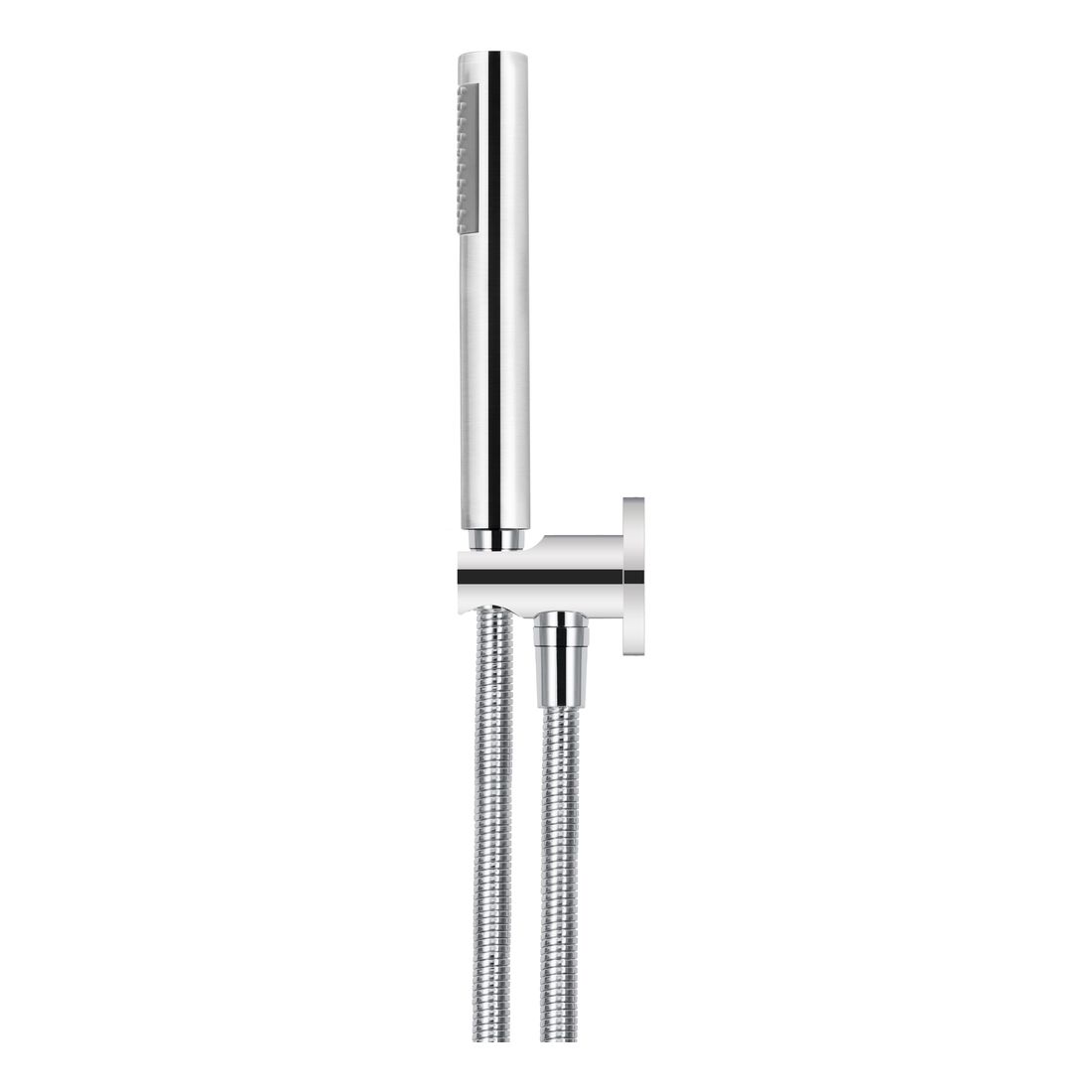 Round Hand Shower on Fixed Bracket MZ08-R-C Chrome