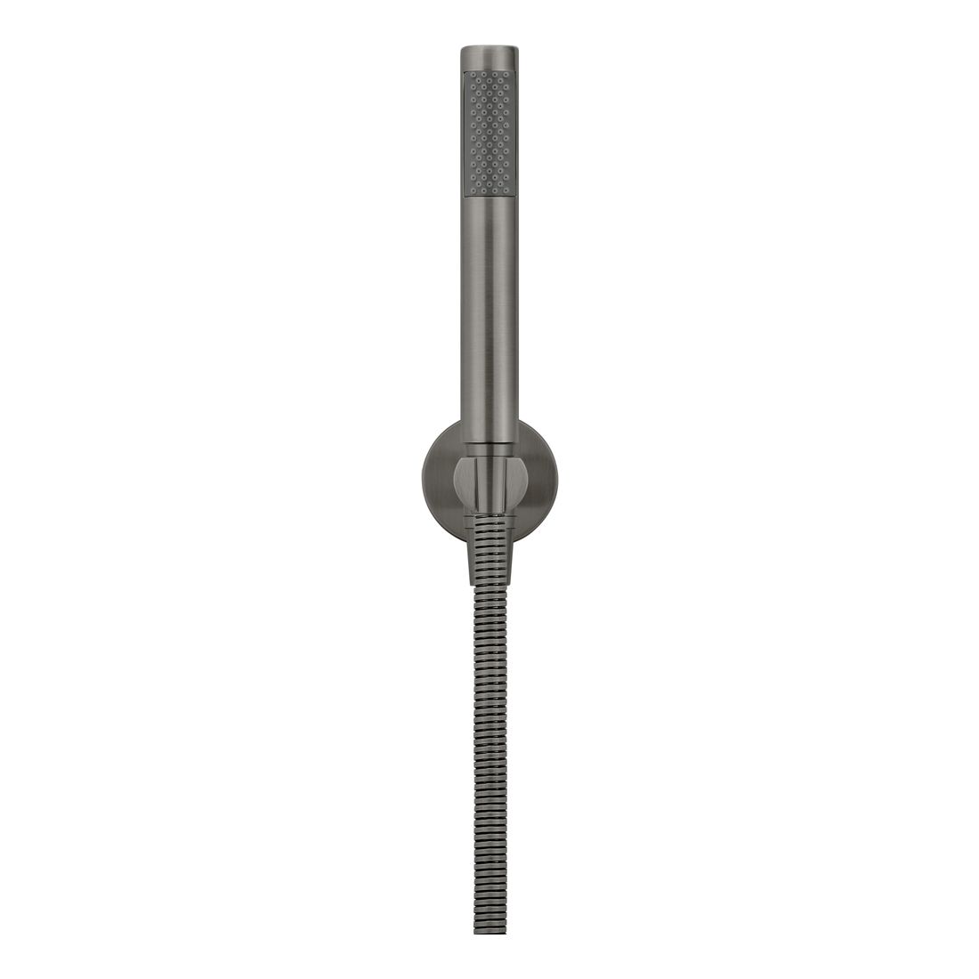 Round Hand Shower on Fixed Bracket MZ08-R-PVDGM Shadow