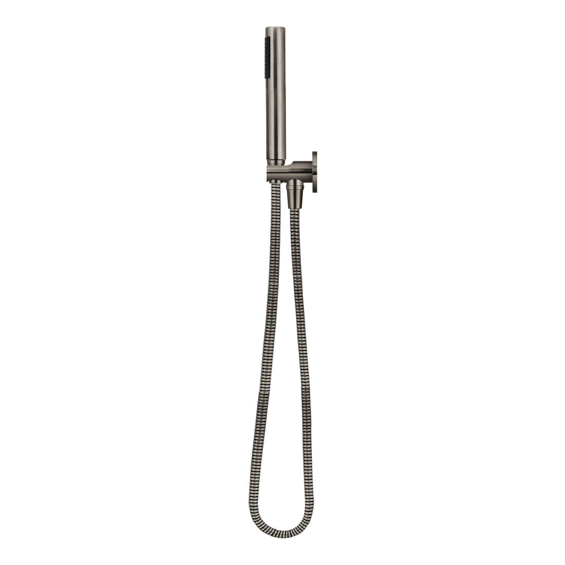 Round Hand Shower on Fixed Bracket MZ08-R-PVDGM Shadow