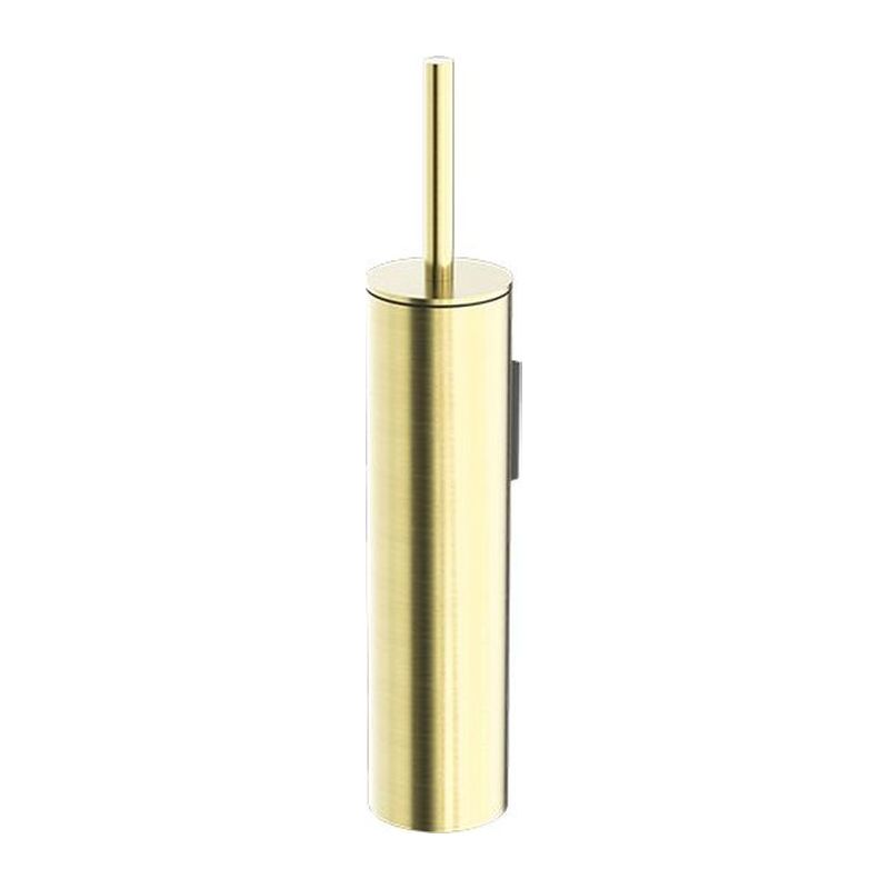 Mecca Toilet Brush Holder in Brushed Gold