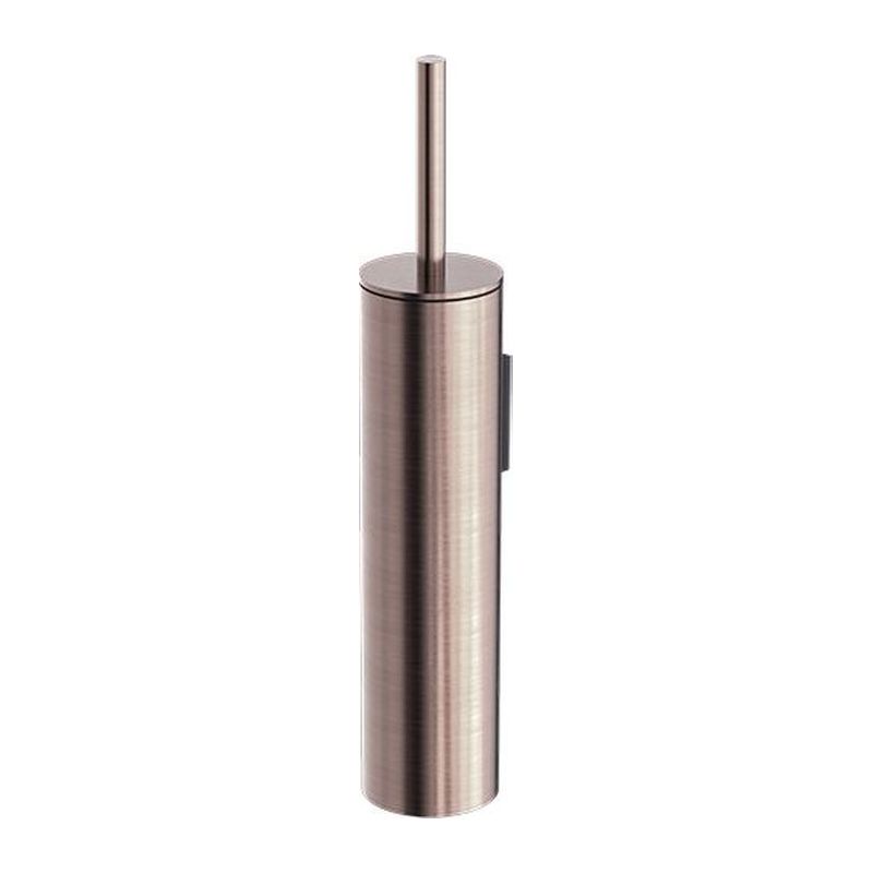 Mecca Toilet Brush Holder in Brushed Bronze