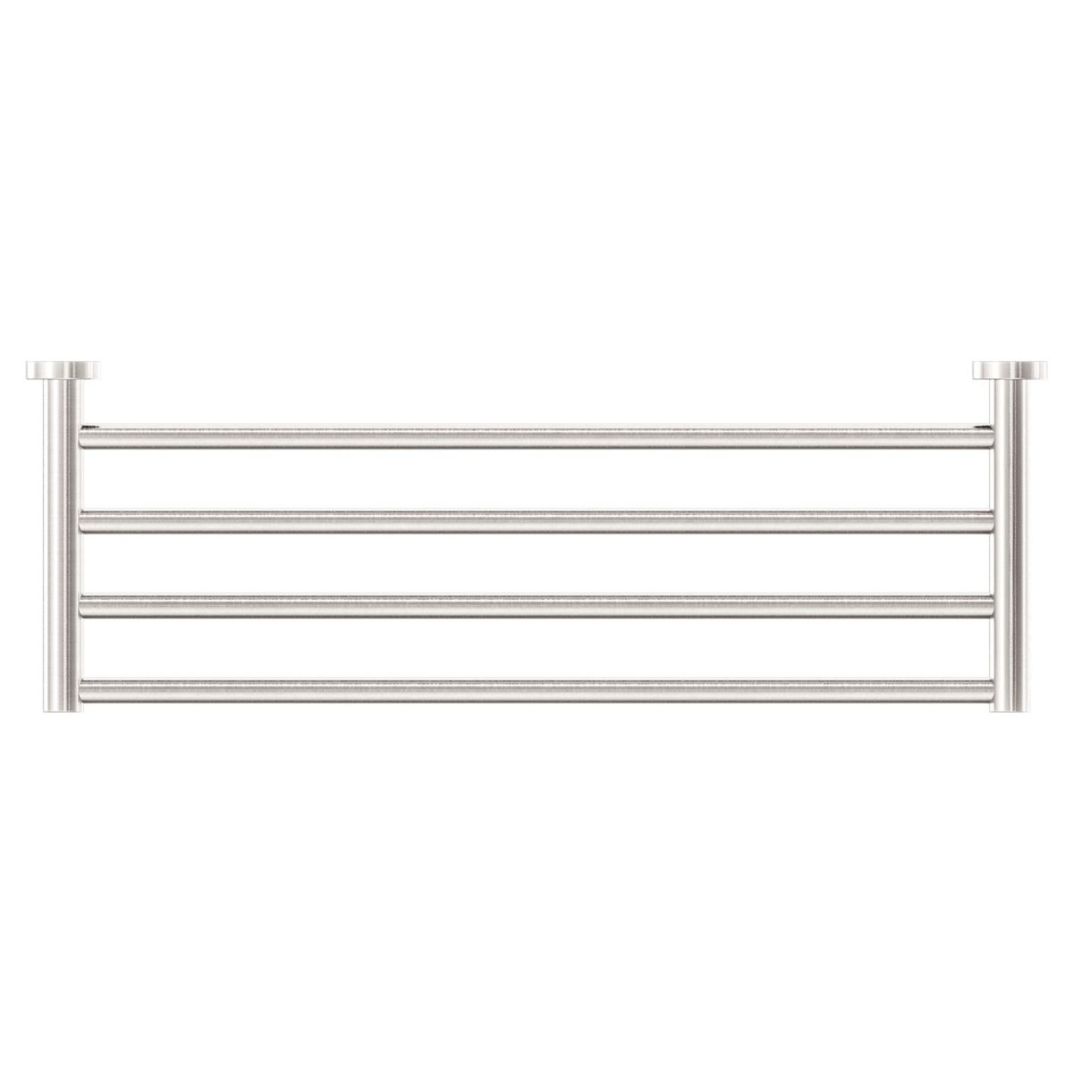 Mecca Towel Rack - Brushed Nickel
