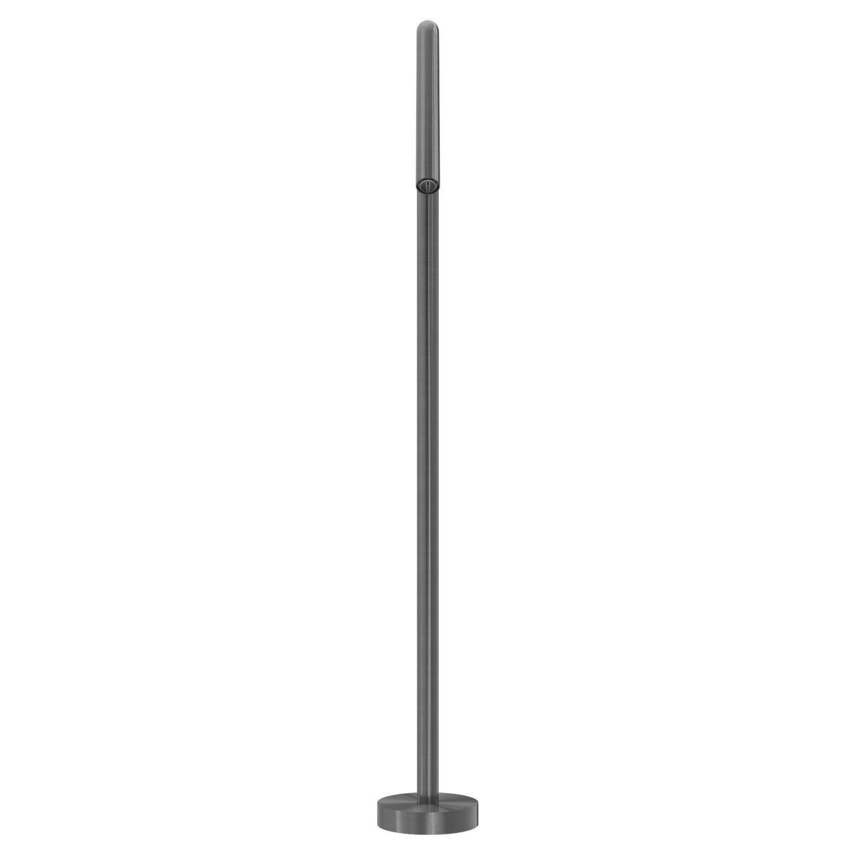Mecca Floor Standing Bath Spout Only - Gun Metal