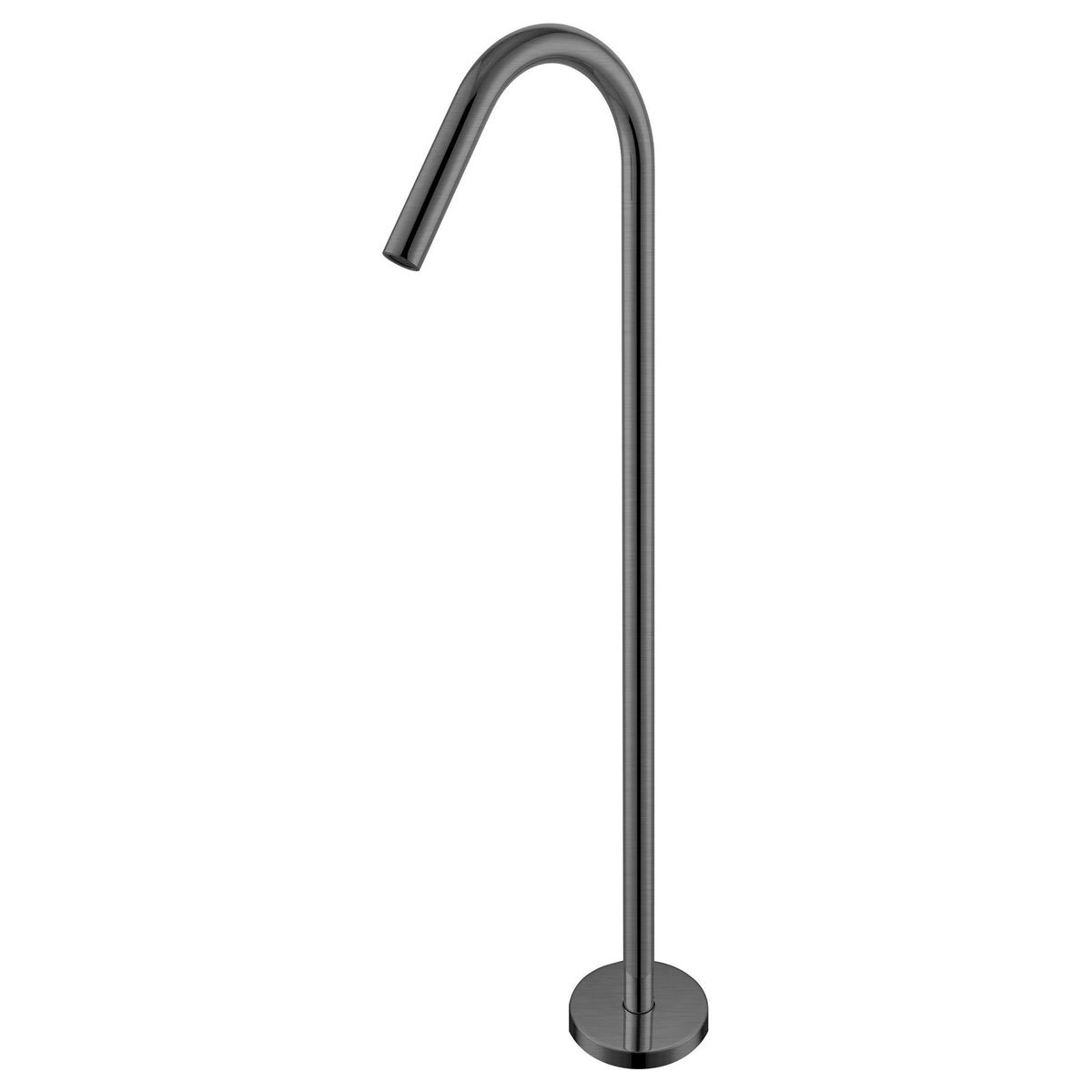 Mecca Floor Standing Bath Spout Only - Graphite