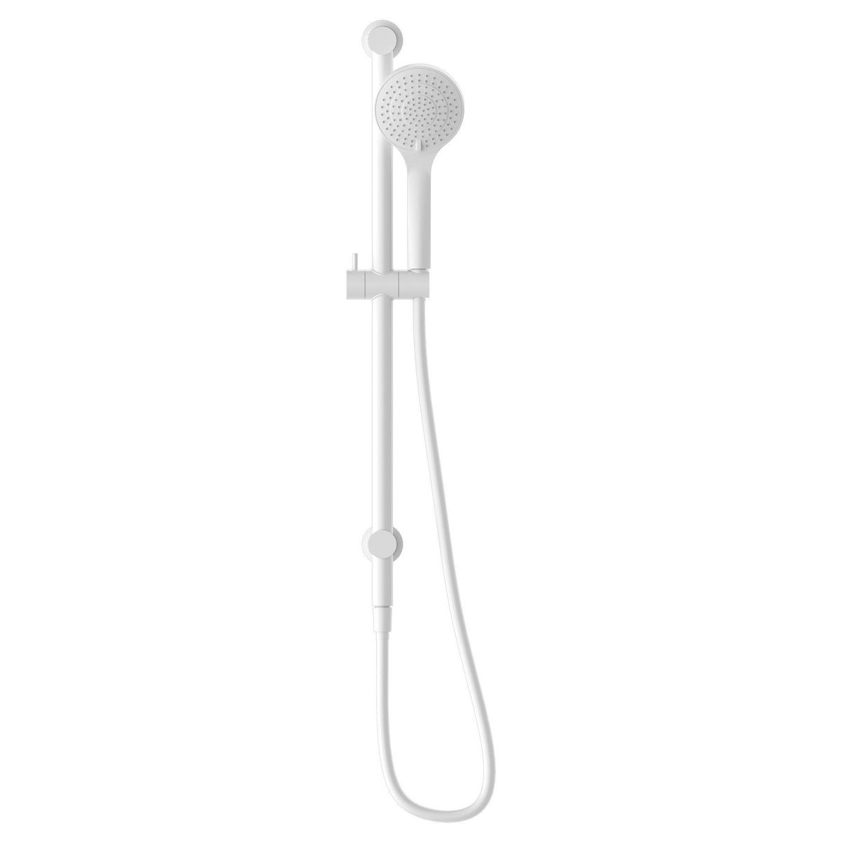 Mecca Rail Shower With Air Shower - Matte White