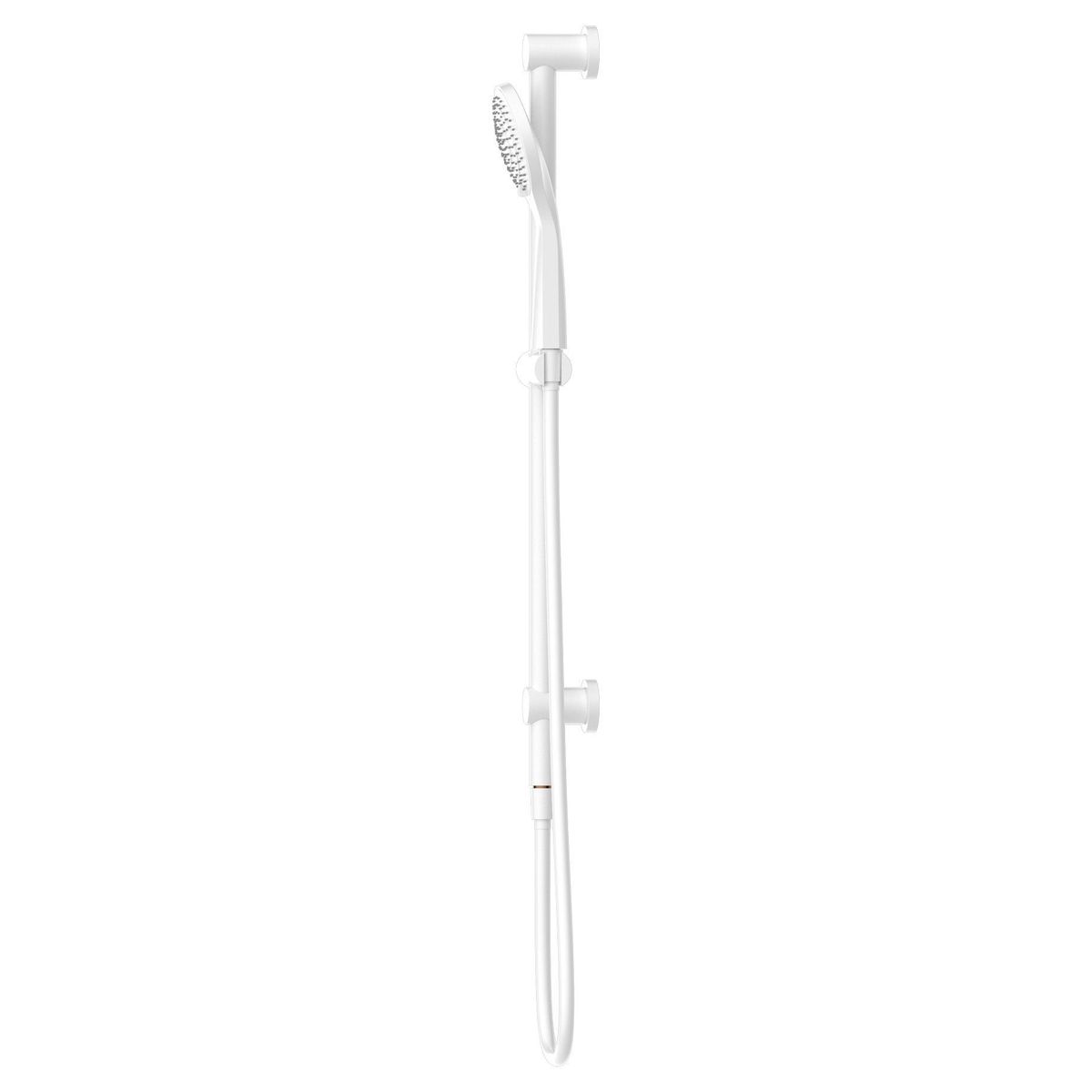 Mecca Rail Shower With Air Shower - Matte White