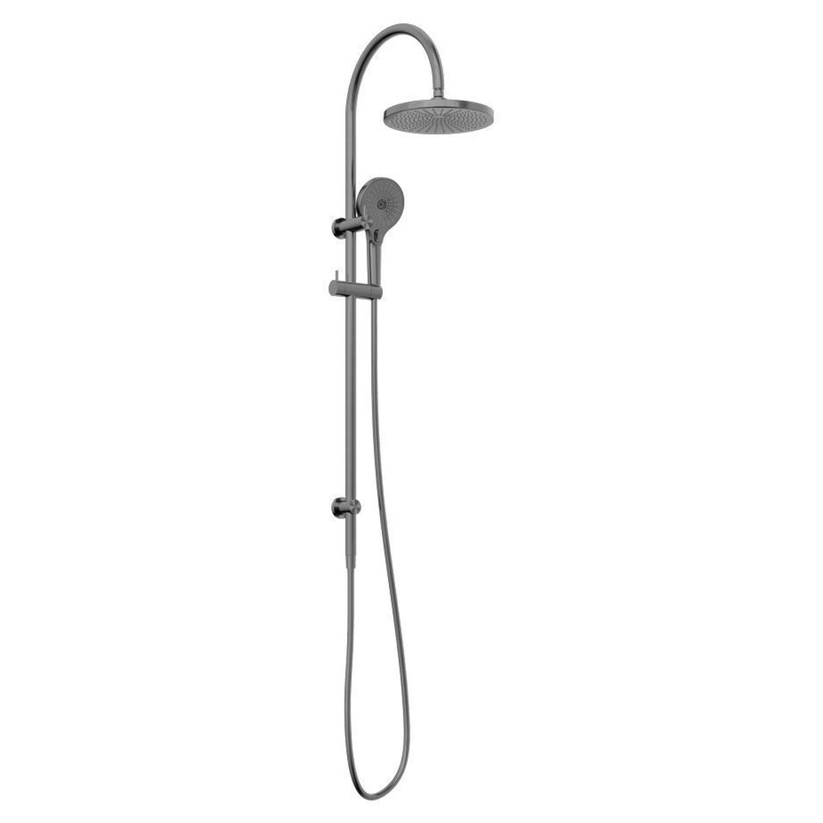 Mecca Twin Shower With Shower - Gun Metal