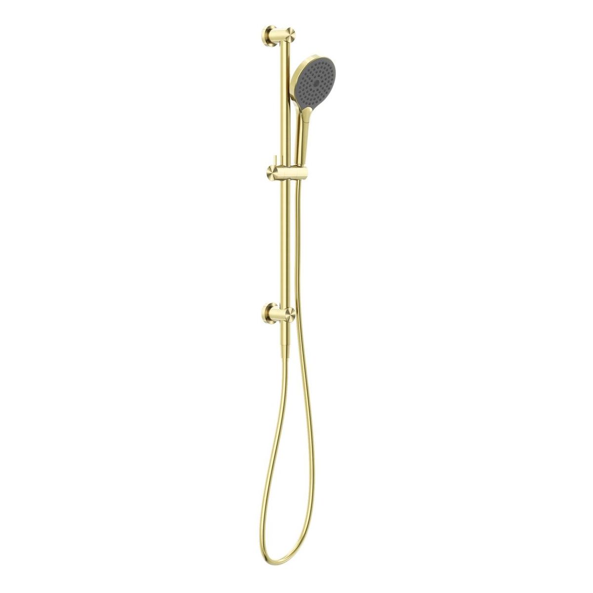 Mecca Shower Rail With Air Shower II in Brushed Gold
