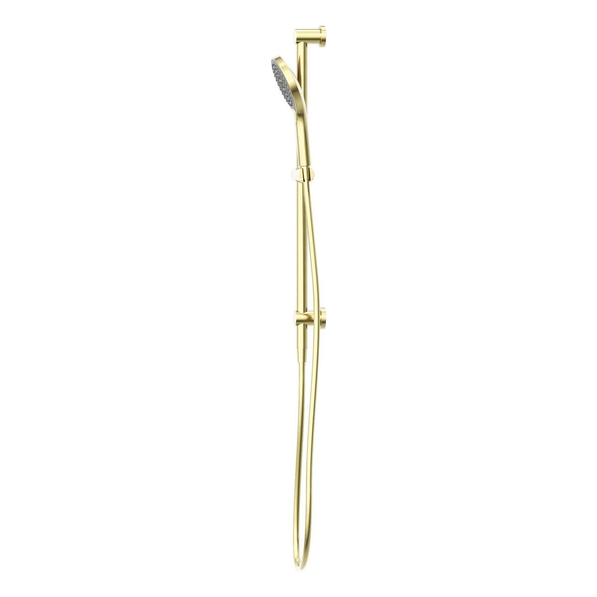 Mecca Shower Rail With Air Shower II in Brushed Gold