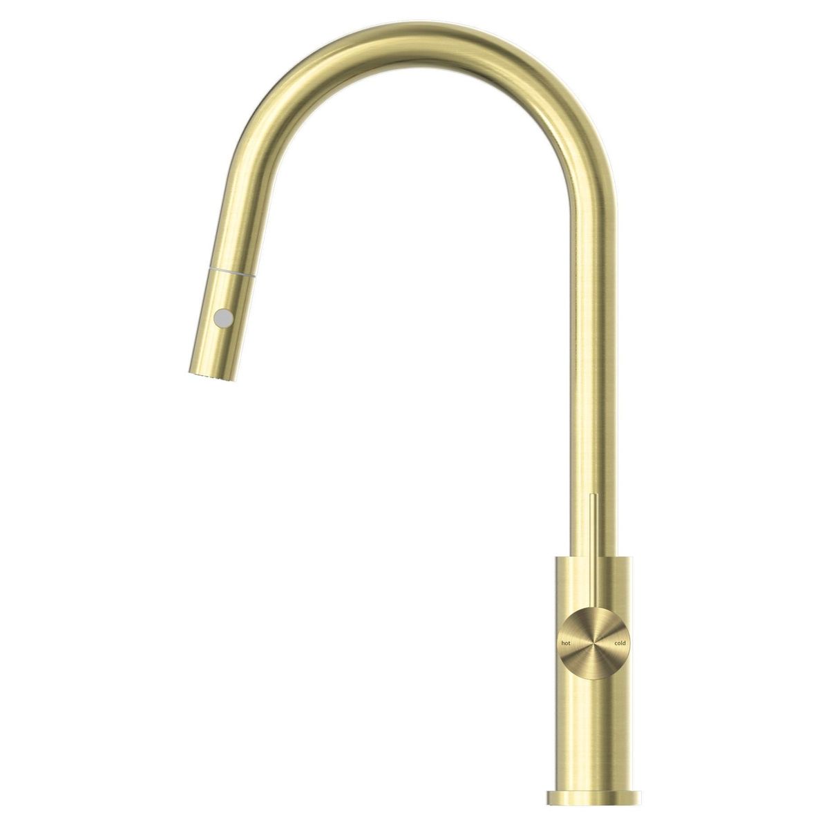 Mecca Pull Out Sink Mixer With Vegie Spray Function - Brushed Gold