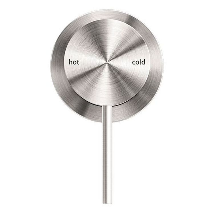 Mecca Shower Mixer 60mm Plate - Brushed Nickel