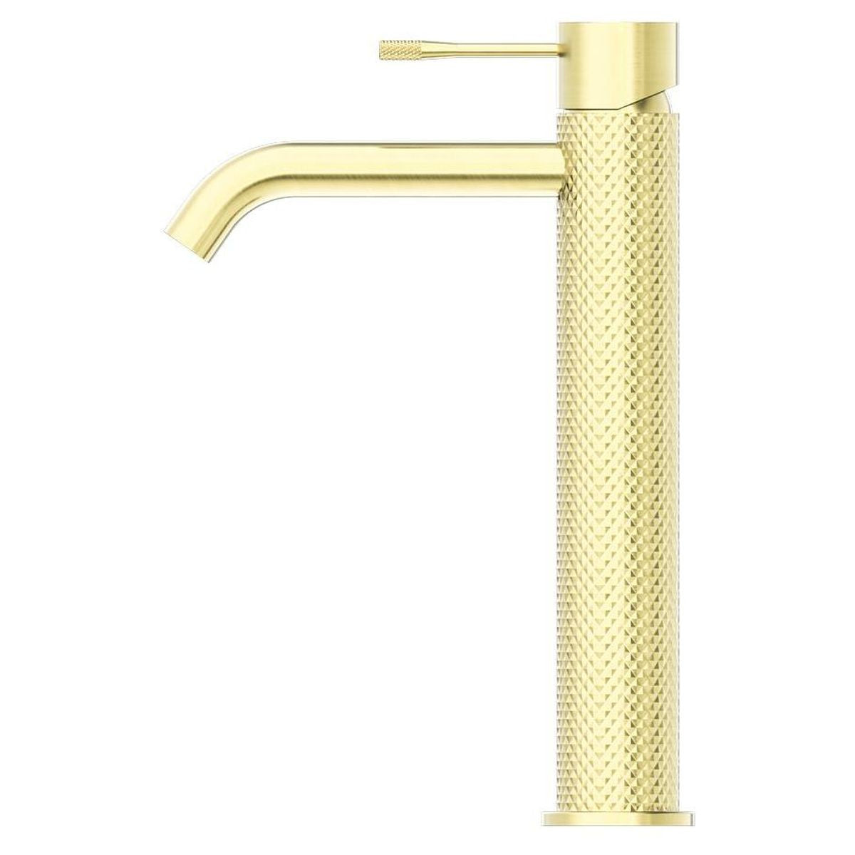 Opal Tall Basin Mixer - Brushed Gold
