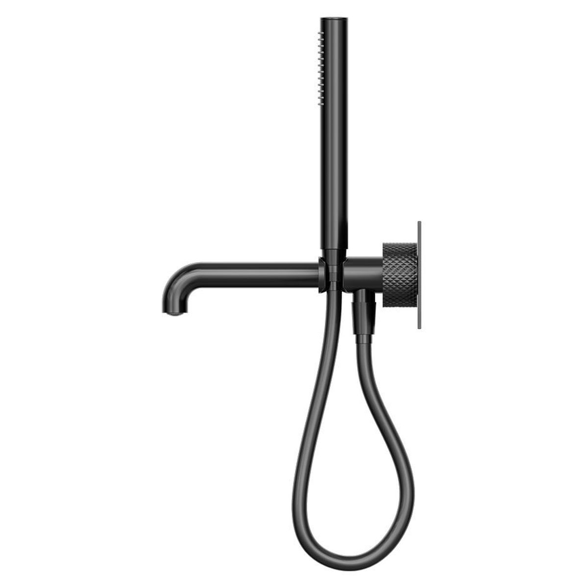 Opal Progressive Shower System With Spout 230mm - Graphite