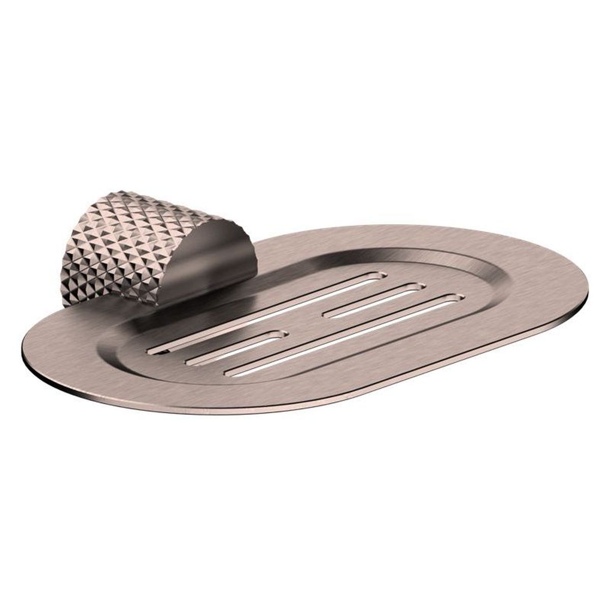Opal Soap Dish Holder - Brushed Bronze