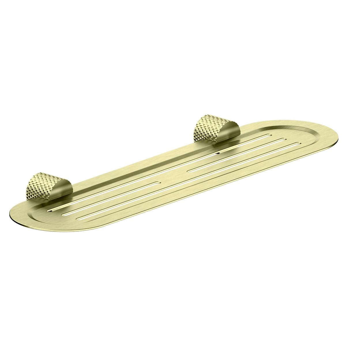 Opal Metal Shower Shelf - Brushed Gold