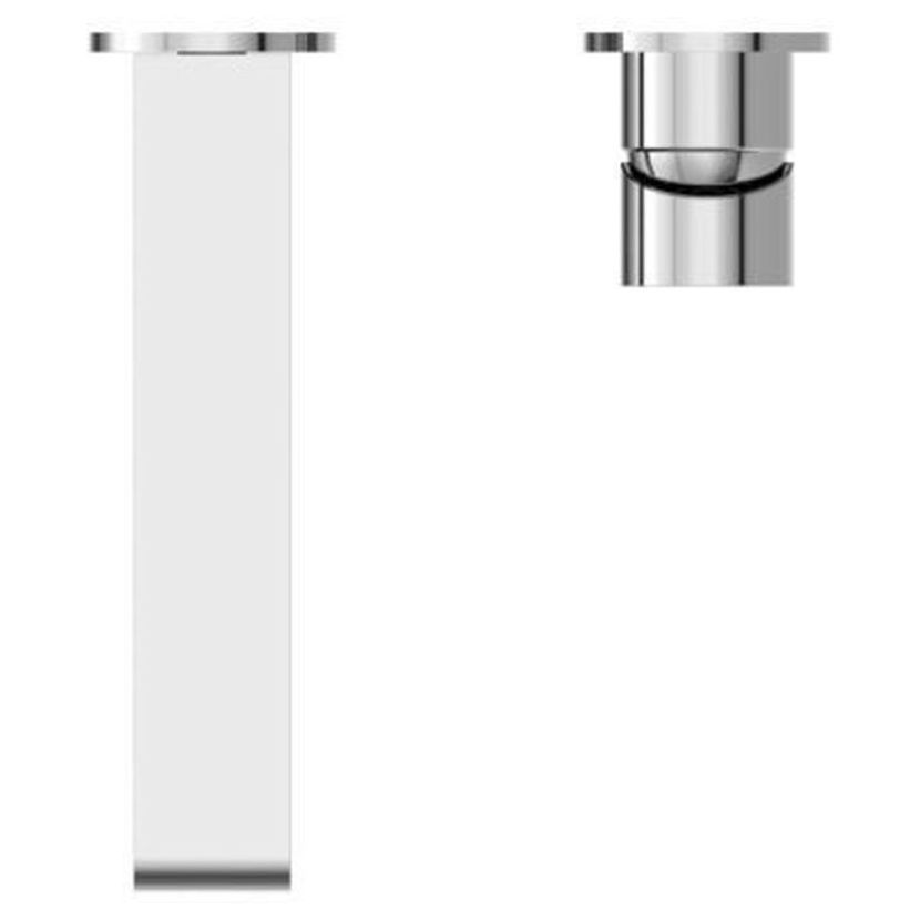 Bianca Wall Basin/Bath Mixer Separate Back Plate 230mm - Chrome